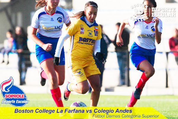 Eliminatoria de Copa Soprole vs Colegio Andes