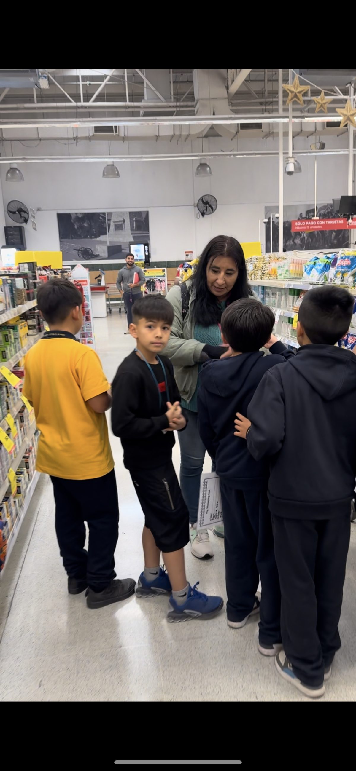 Salidas Pedagógicas: Terceros Básicos al Supermercado