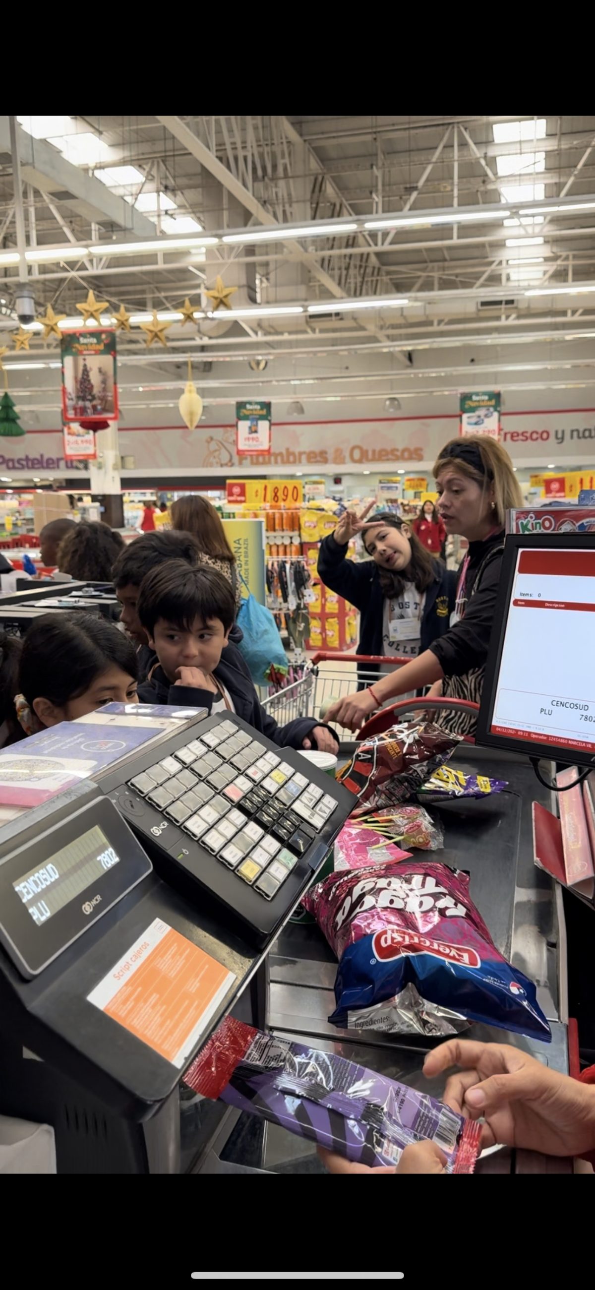 Salidas Pedagógicas: Terceros Básicos al Supermercado