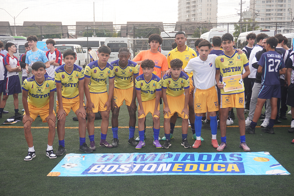 Nuestra selección de Futbolito Intermedia Varones dio el puntapié inicial a las Olimpiadas BostonEduca