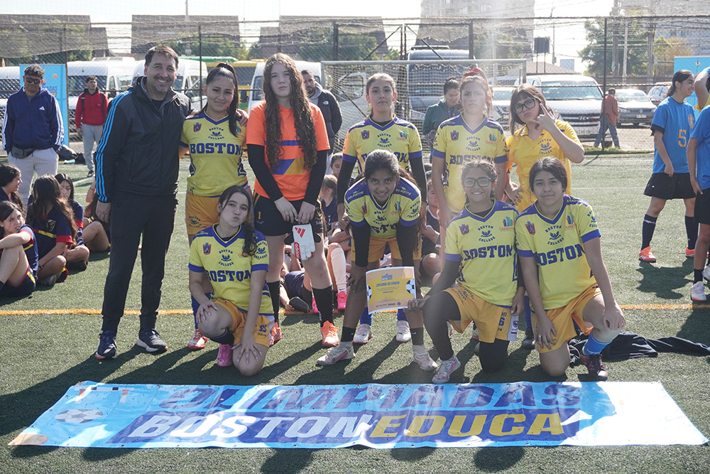 Exitosa fecha de Futbolito Intermedia Damas en las Olimpiadas BostonEduca 2026