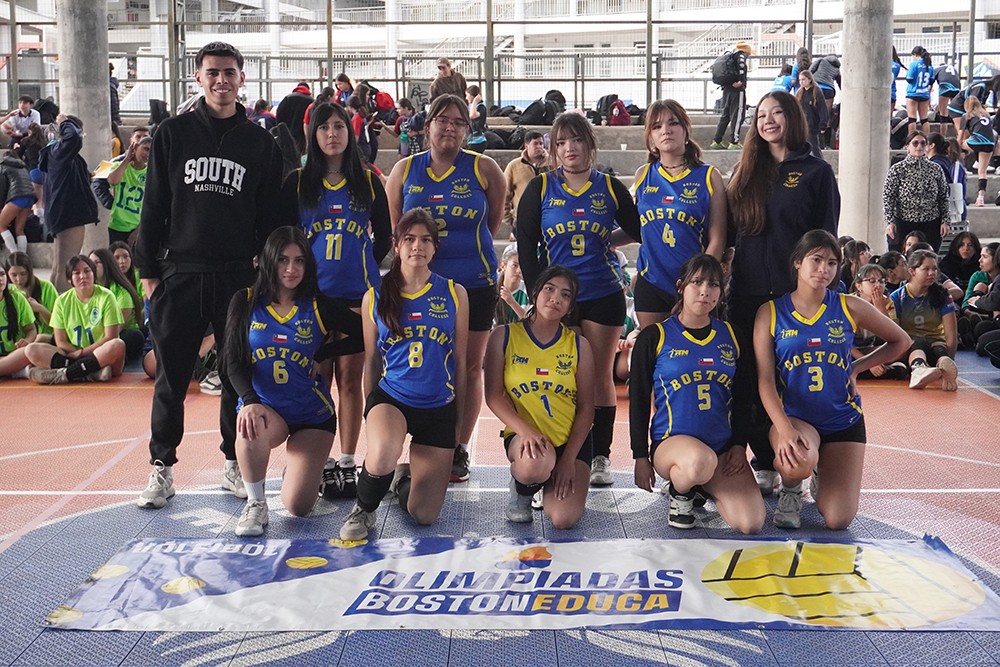 Nuestras estudiantes compitieron en el torneo de Vóleibol Intermedia Damas de las Olimpiadas BostonEduca