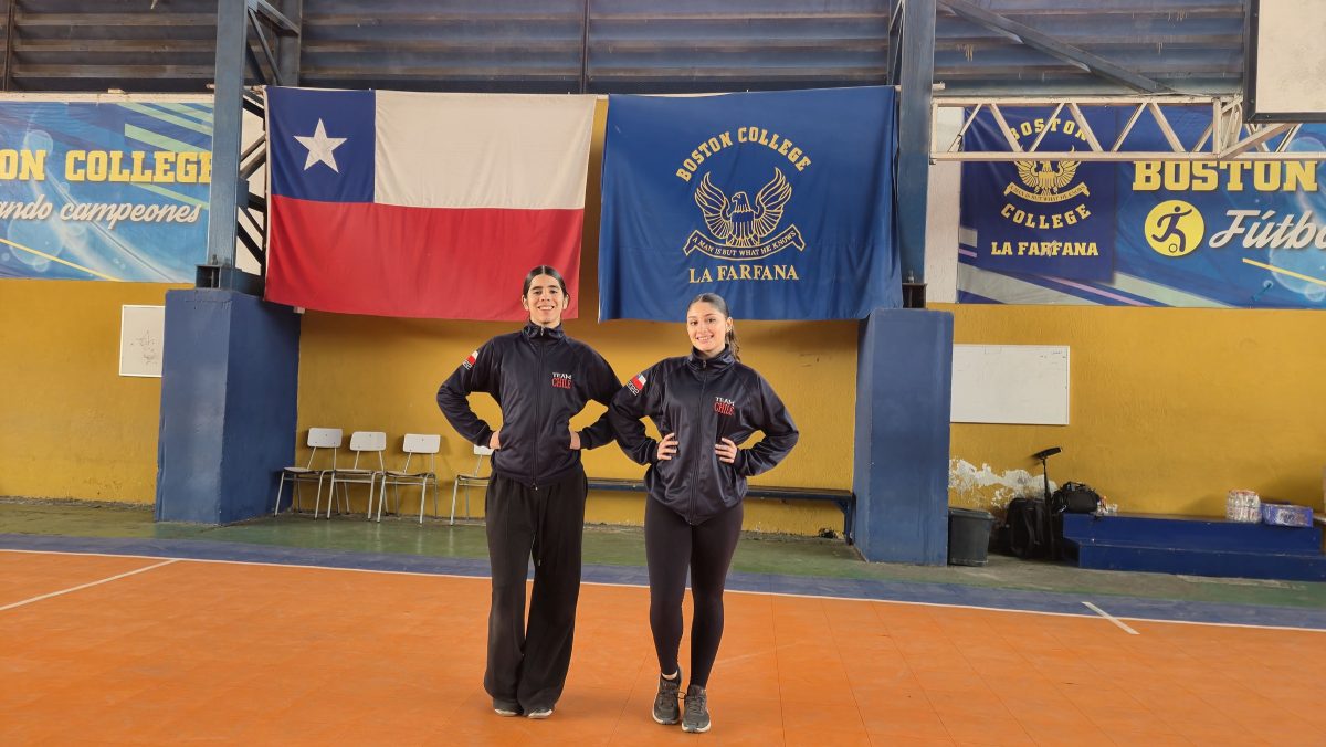 Constanza Urrea y Fabián Romero llevarán a Boston College La Farfana y a Chile al Panamericano de Cheer 2026